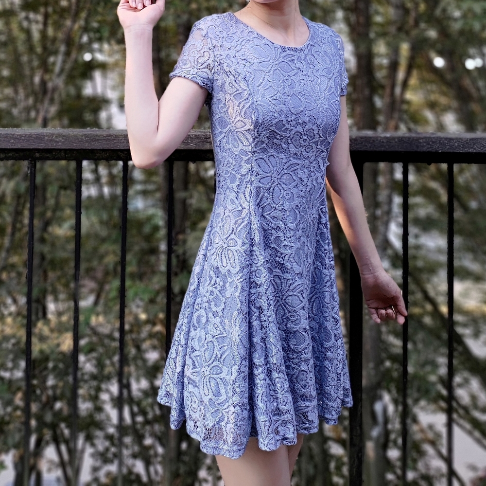 Francesca's Mini dress light Blue XS